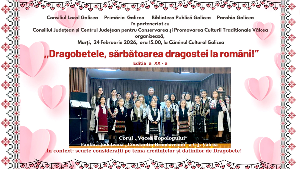 Afis Spectacol De Dragobete La Galicea 2026 01