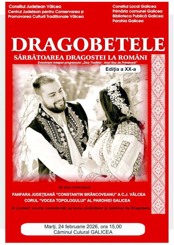 Afis Spectacol De Dragobete La Galicea 2026 02