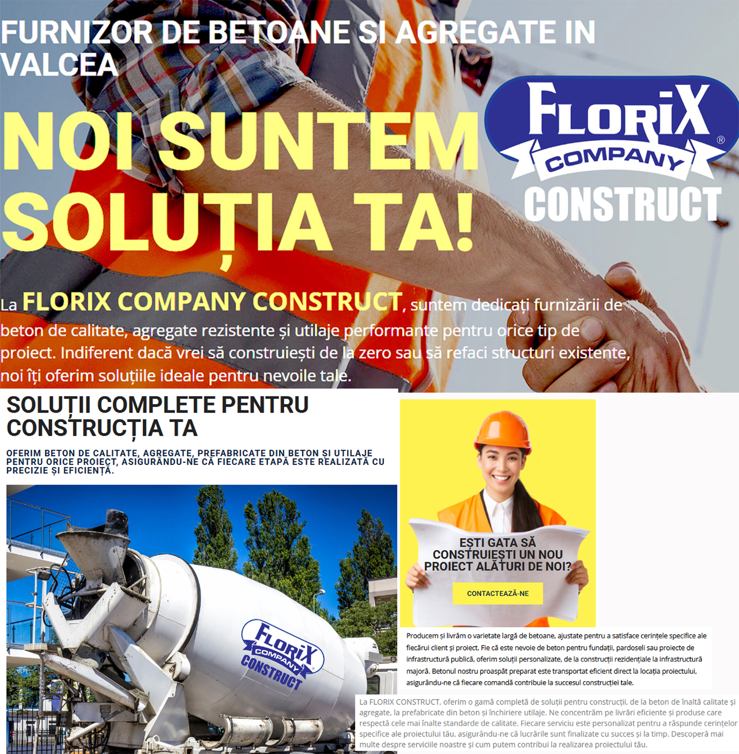 Macheta Noua Sc Florix Company Construct Srl
