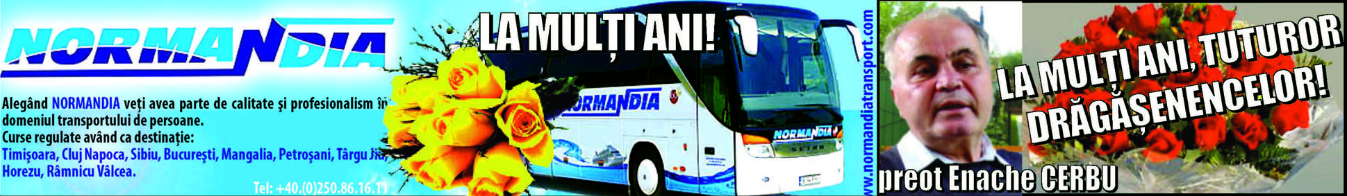 Felicitare Sc Normandia Srl Si Preot Enache Cerbu