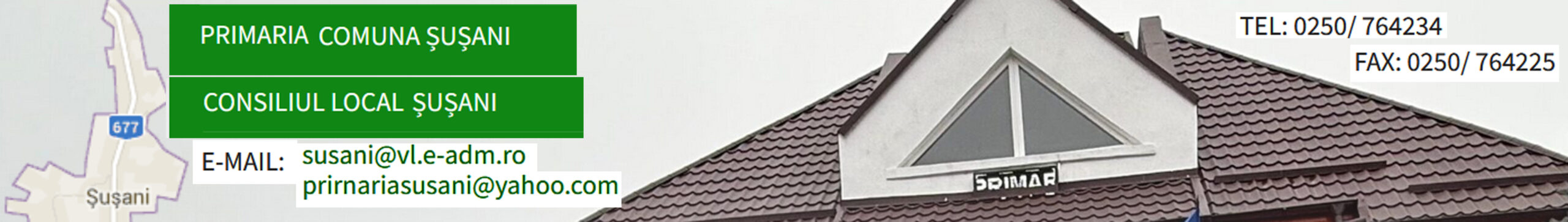 Logo Site Primaria Comunei Susani Judetul Valcea
