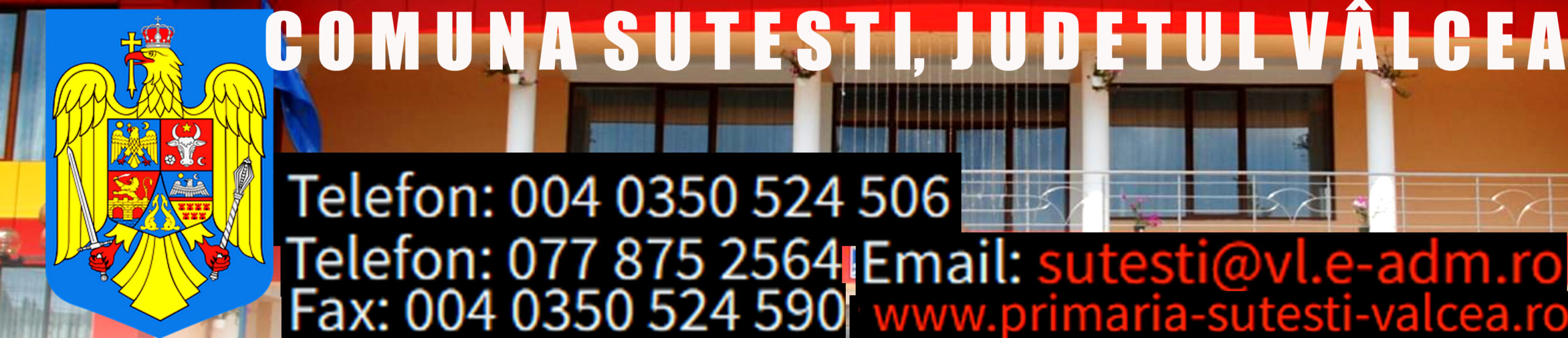 Logo Site Primaria Comunei Sutesti Judetul Valcea