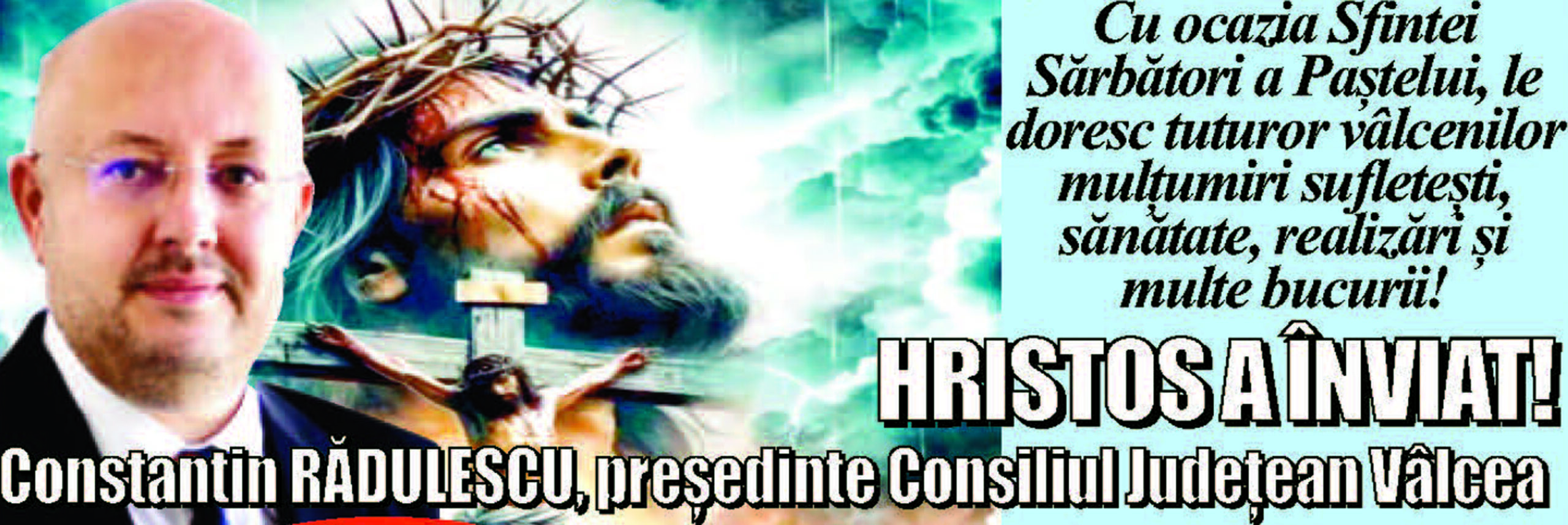 Felicitare Paste 2026 Constantin Radulescu 01