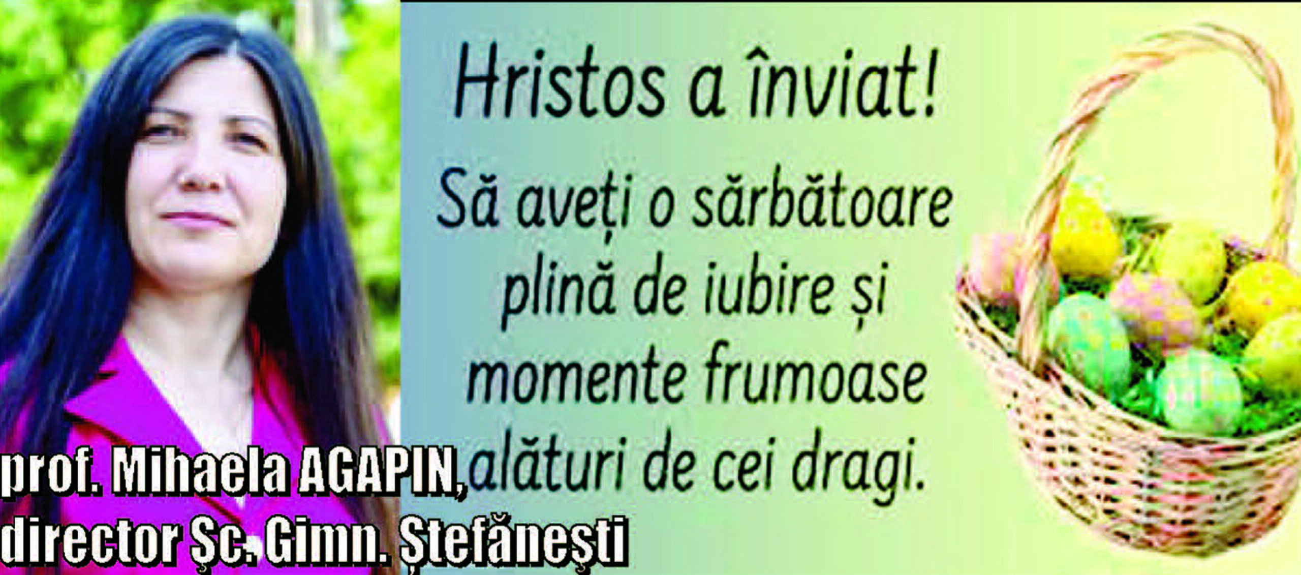Felicitare Paste 2026 Mihaela Agapin 02