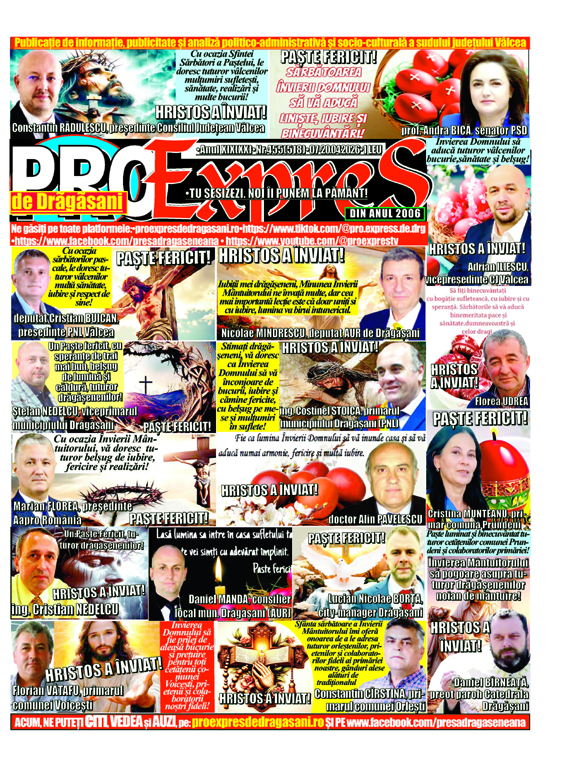 Ziarul PRO ExpreS De Dragasani Nr 455 518 Page 1