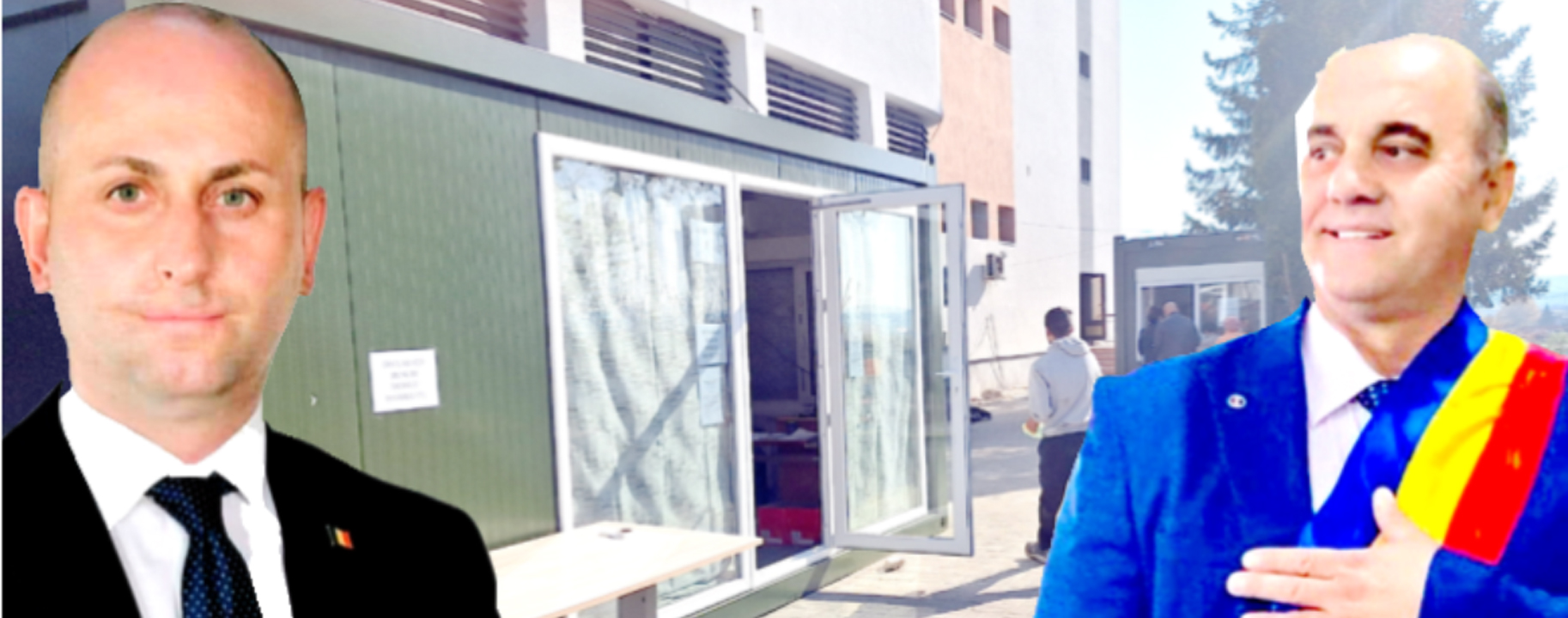 Daniel Manda Si Costinel Stoica Disputa Pe Marginea Mutarii Primariei Dragsani In Containere 00