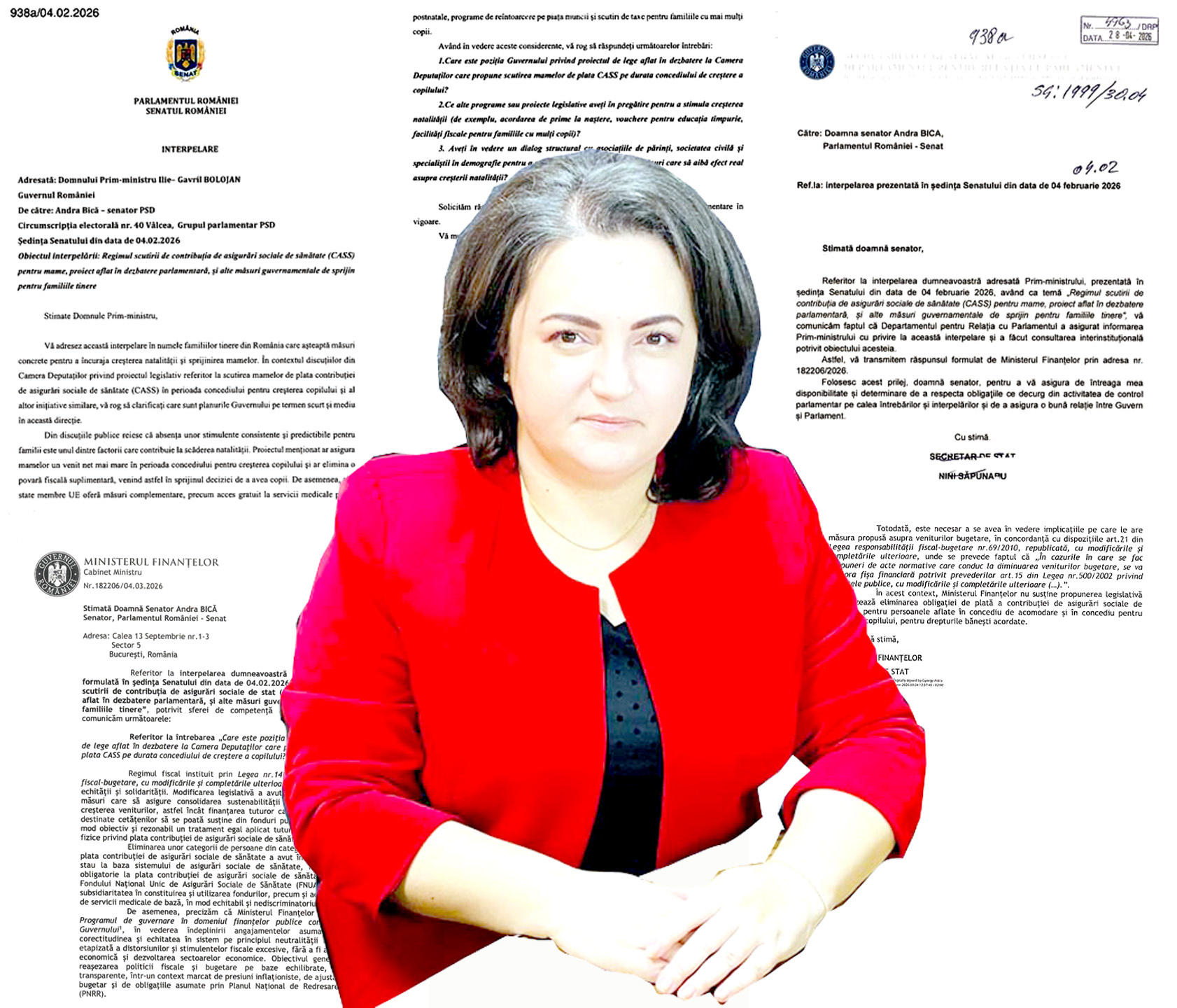 Raspuns Negativ Din Parte Aministerului Finantelor La Demersurile Senatoarei Andra Bica Pentru Repunerea Tinerelor Mame In Drepturile Financiare 00