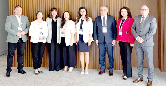 Senatoarea Andra Bica Andra Filip Si Delegatia De La Belgrad 01