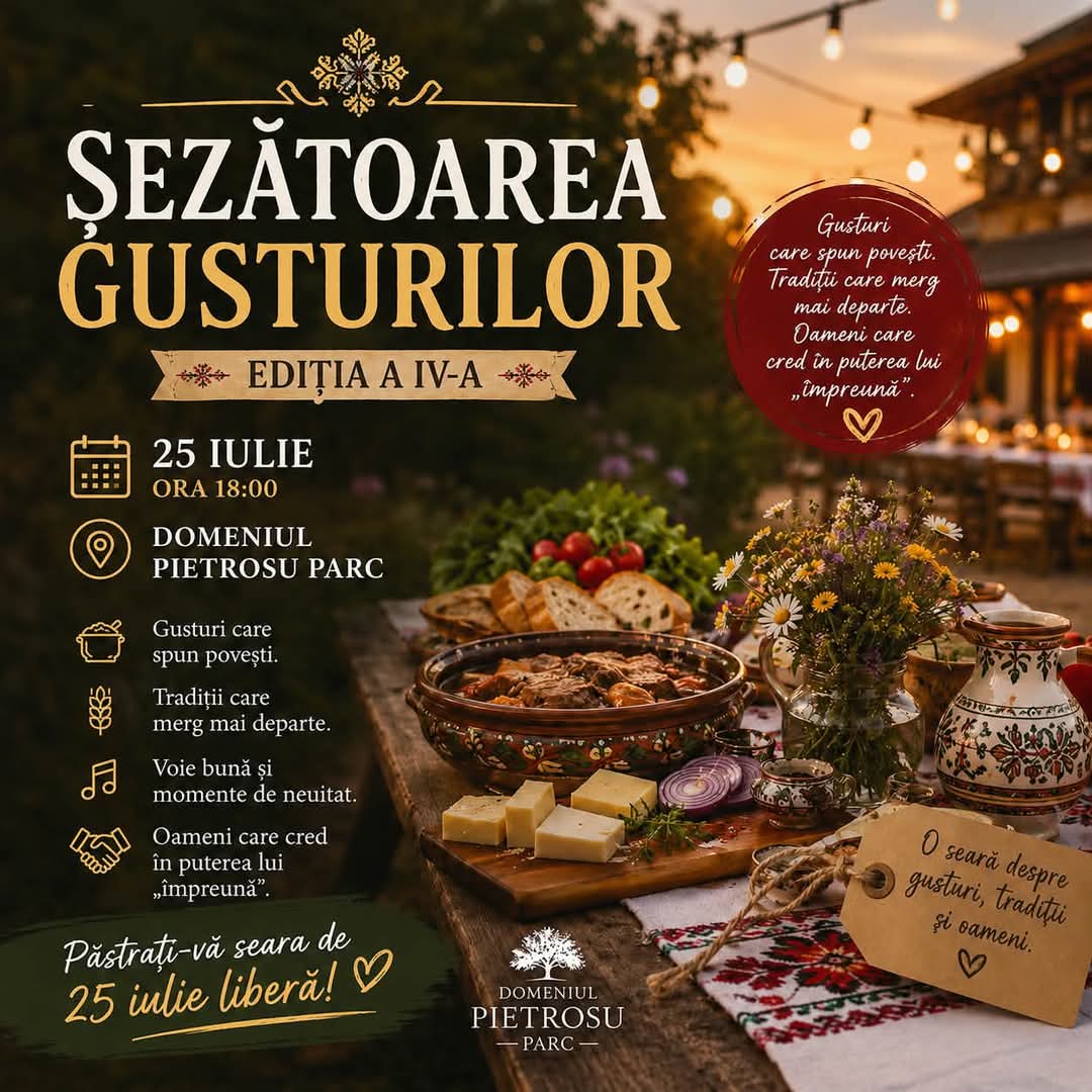 Macheta Anunt Organizare Eveniment Sezatoarea Gusturilor Editia A IVa