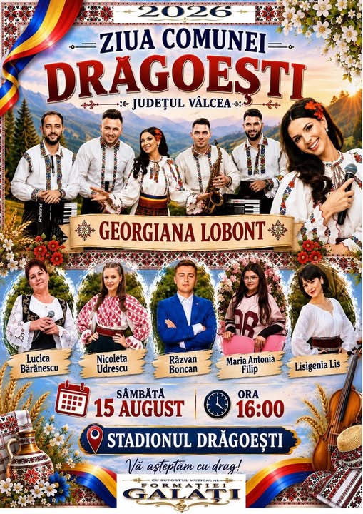 Macheta Anunt Organizare Eveniment Ziua Comuneri FDragoesti Judetul Valcdea 00