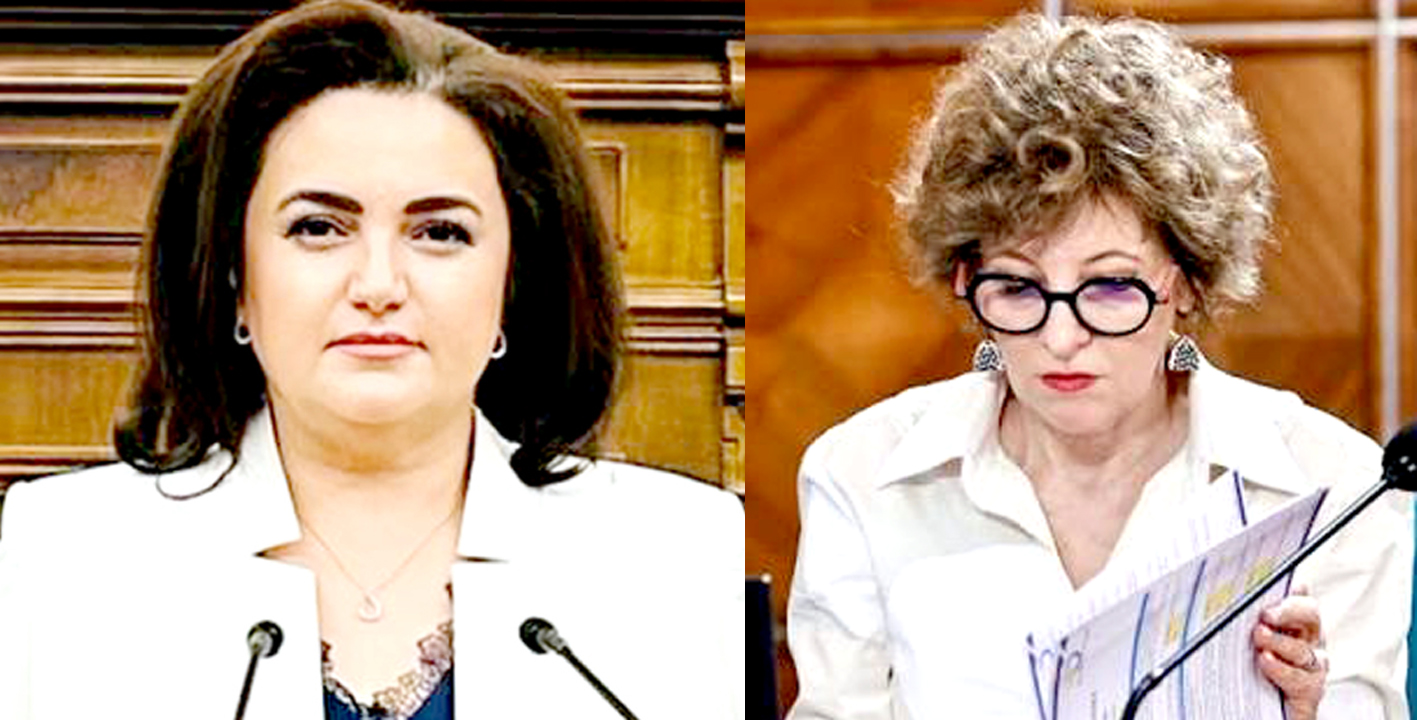 Senatoarea Andra Bica Si Vicepremierul Oana Gheorghiu 00