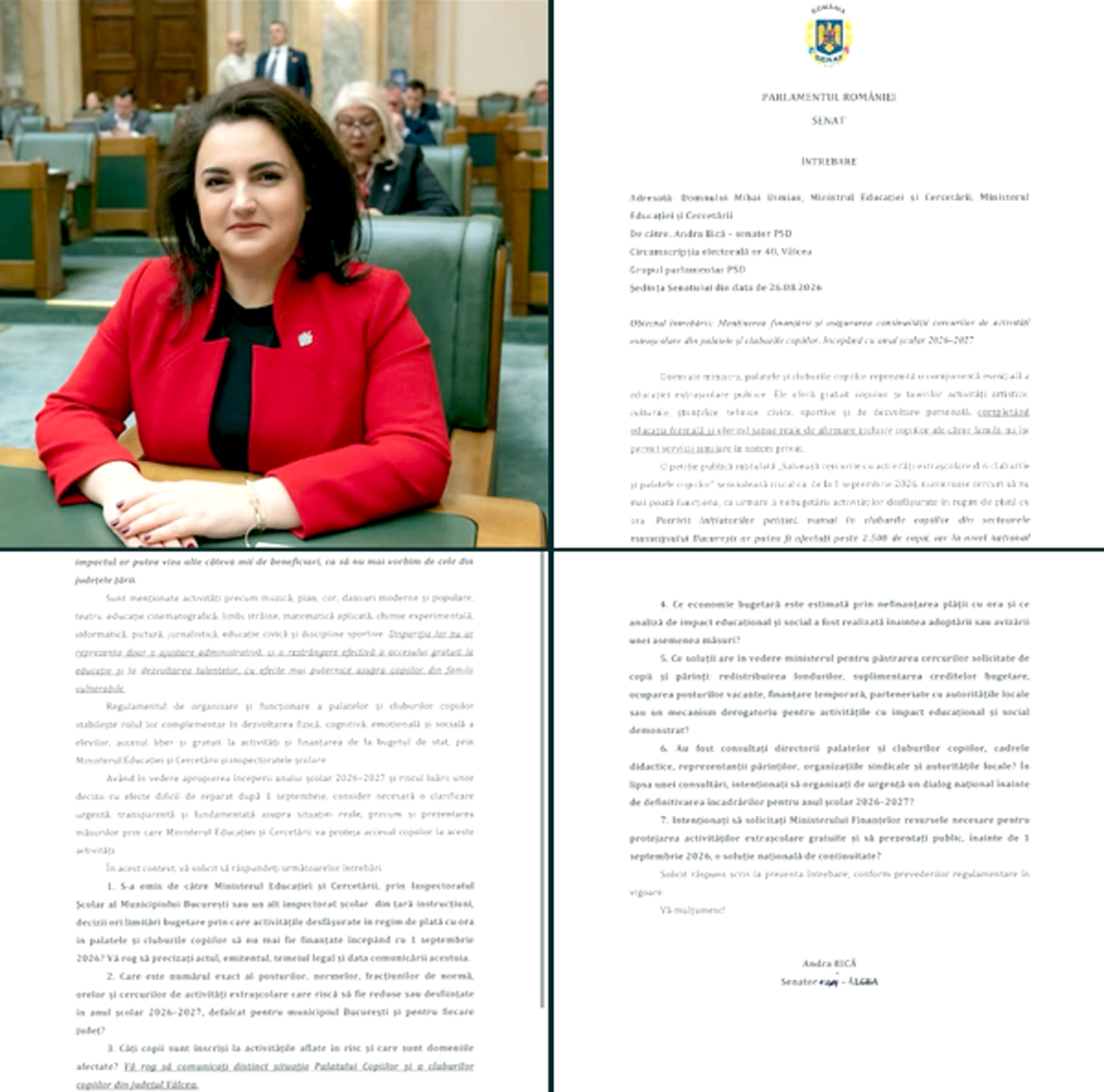 Intrebare Catre Ministrul Educatie La Inceputul Oficial Al Noului An Scolar 2026 2027 00