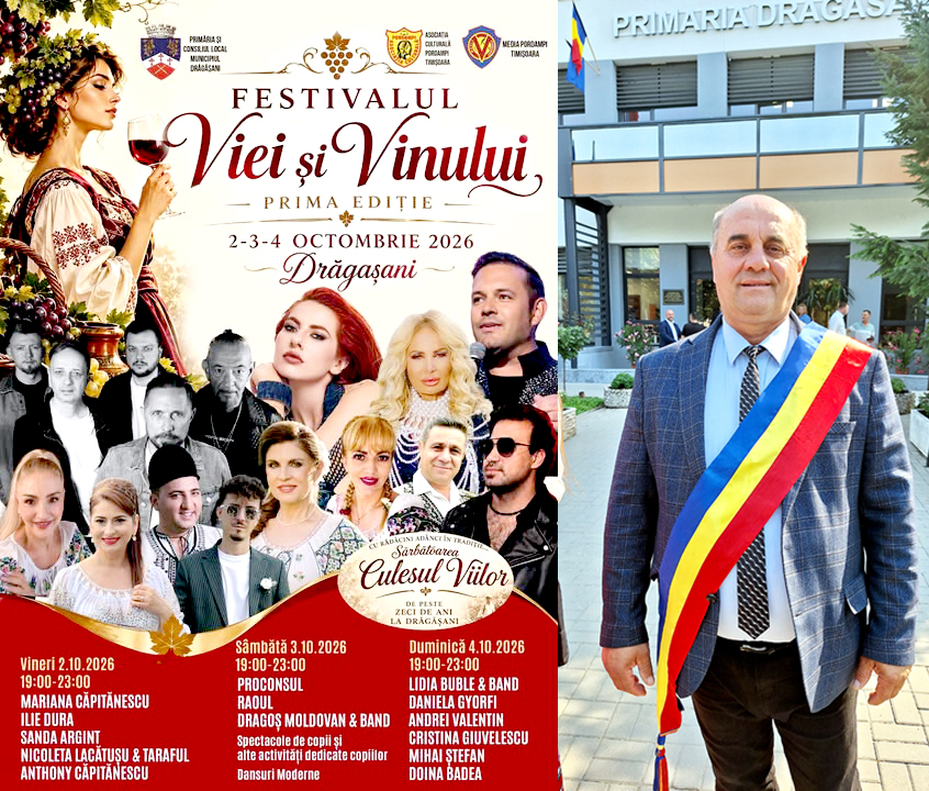 Macheta Festivalul Viei Si Vinului La Dragasani Editia 2026 01