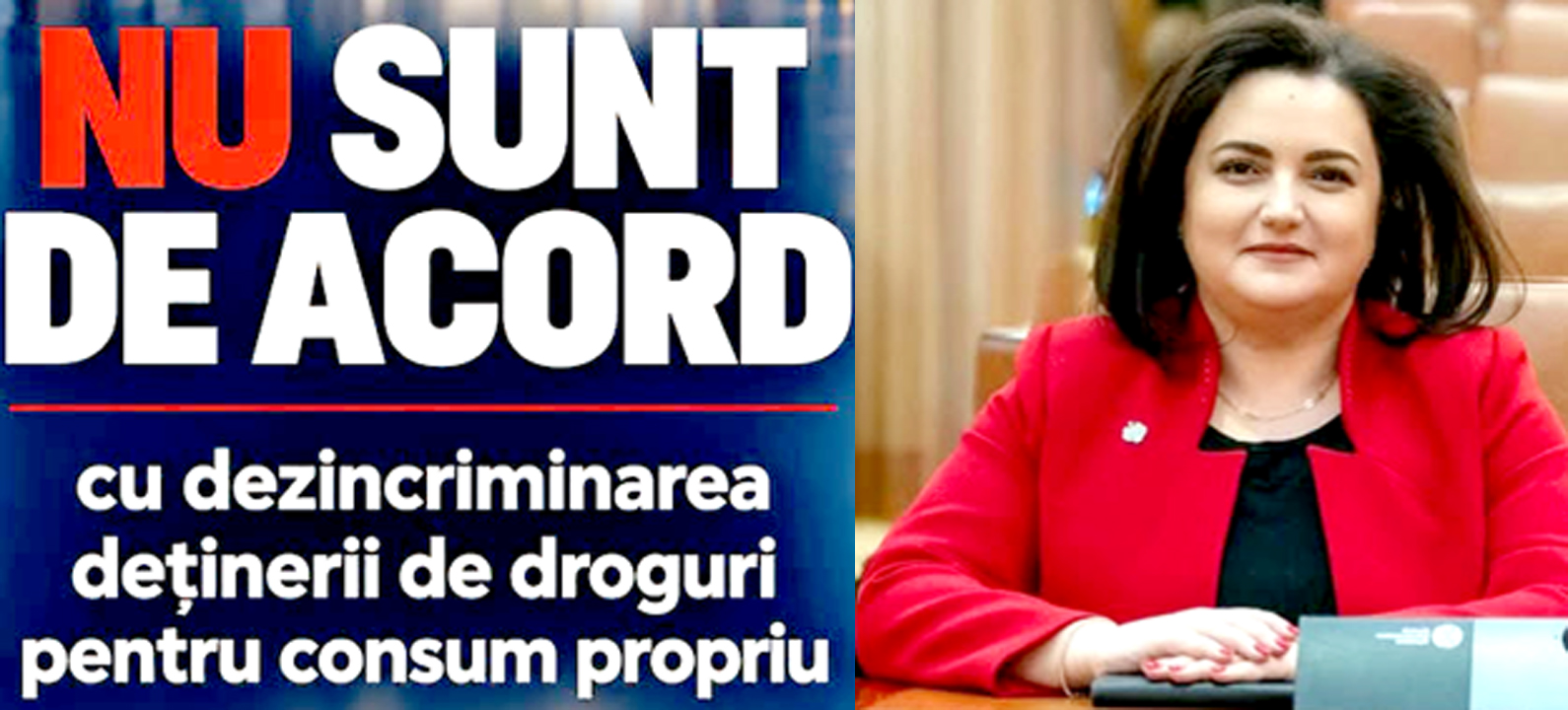 Senatoarea Valceanca Andra Bica A Spus Nu Drogurilor 00